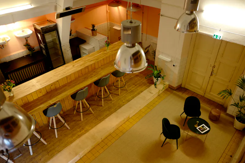 Bar Area with Sports TV